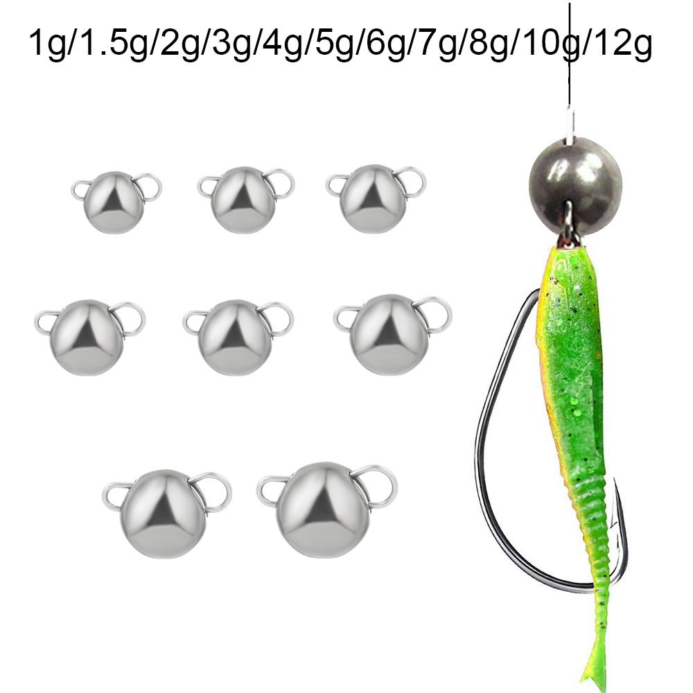 Fishing Equipment Hook - 1 adet Mat Siyah Tungsten Platinler