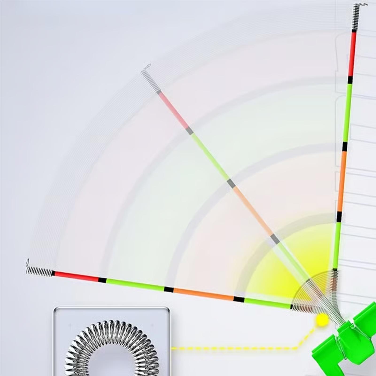 Ice Fishing Tip Up - Balıkçılık alarmı 3 adet yüksek hassasiyetli