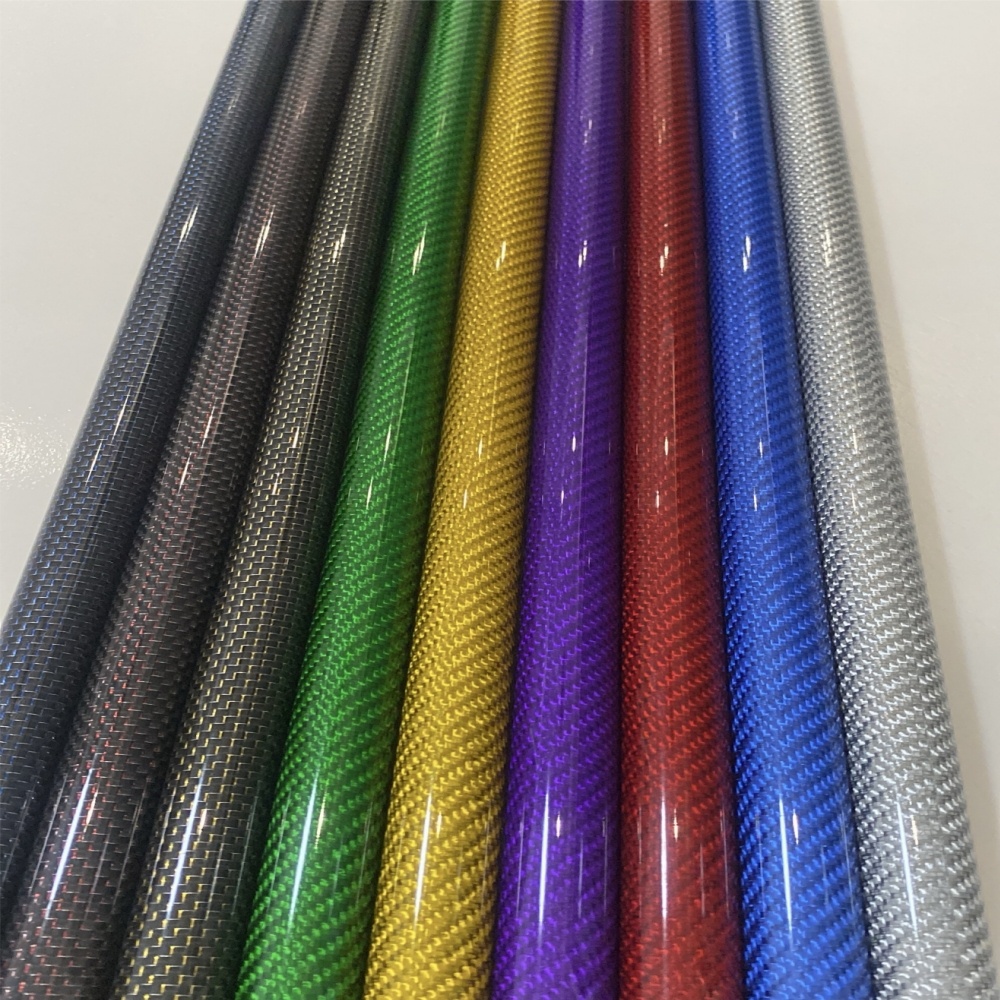 Carbon Fishing Rod - Karbon Fiber Tüp Rengi 3K Düz