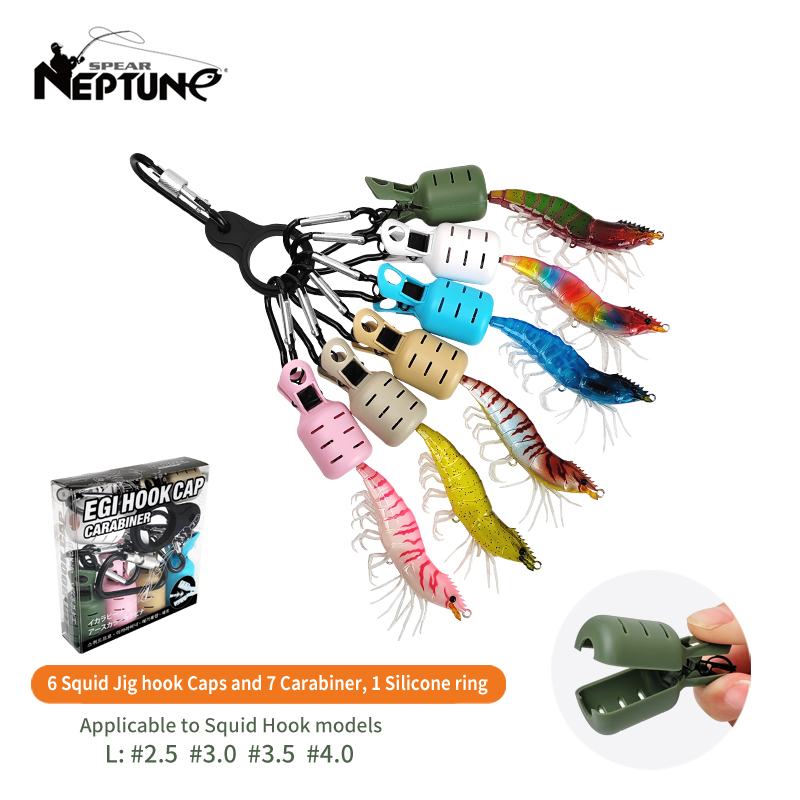 Fishing Equipment Hook - Yeni Kalamar Jig Yem Koruyucu Kiti
