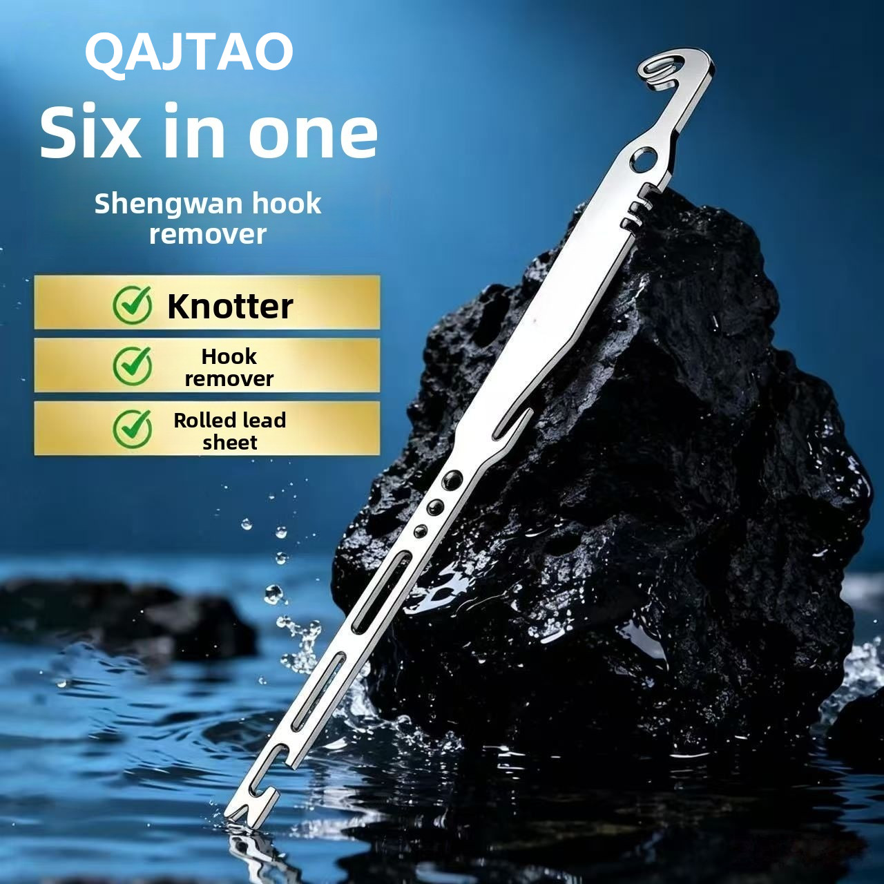 Fishing Equipment Target - QAJTAO 4 Adet 6'sı 1 Arada
