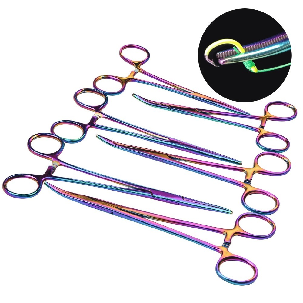 Fishing Equipment Target - Premium Tırtıklı Balıkçılık Pensesi - Paslanmaz