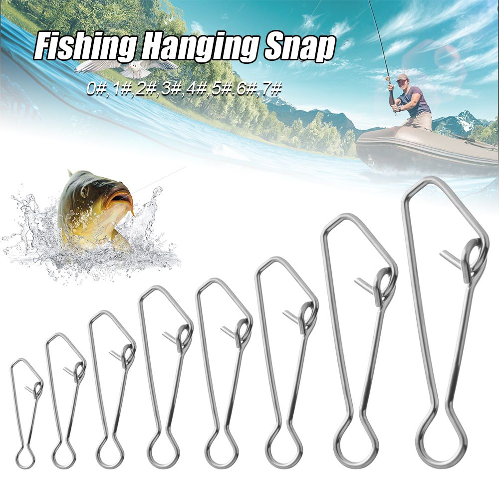 50 adet/paket hızlı klip kilit - Fishing Equipment Hook incelemesi ve fiyatı