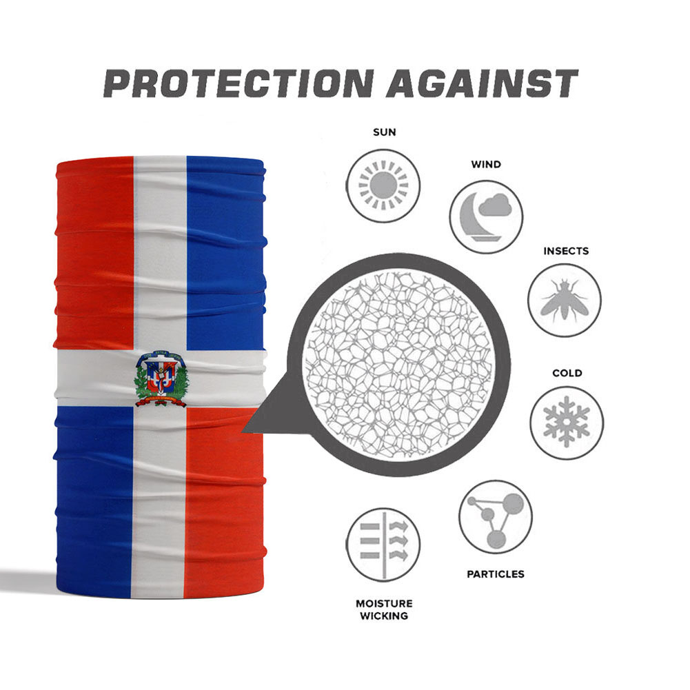 Dominica ulusal bayrak Bandana - Fishing Gear incelemesi ve fiyatı