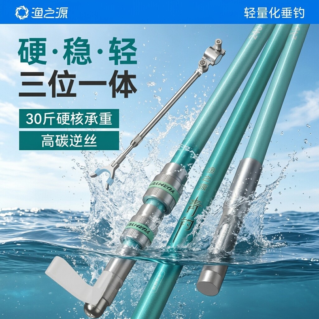 YUZHIYUAN Yeni 1.8m-3.0m Taret - Carbon Fishing Rod incelemesi ve fiyatı