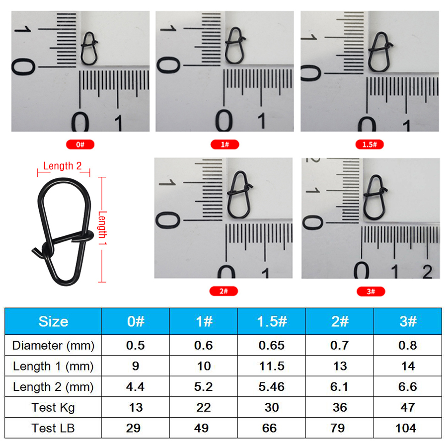 50 adet Crankbait Snaps Paslan - Fishing Equipment Hook incelemesi ve fiyatı