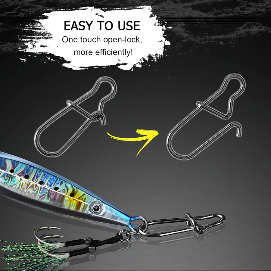 50 adet Crankbait Snaps Paslan - Fishing Equipment Hook incelemesi ve fiyatı
