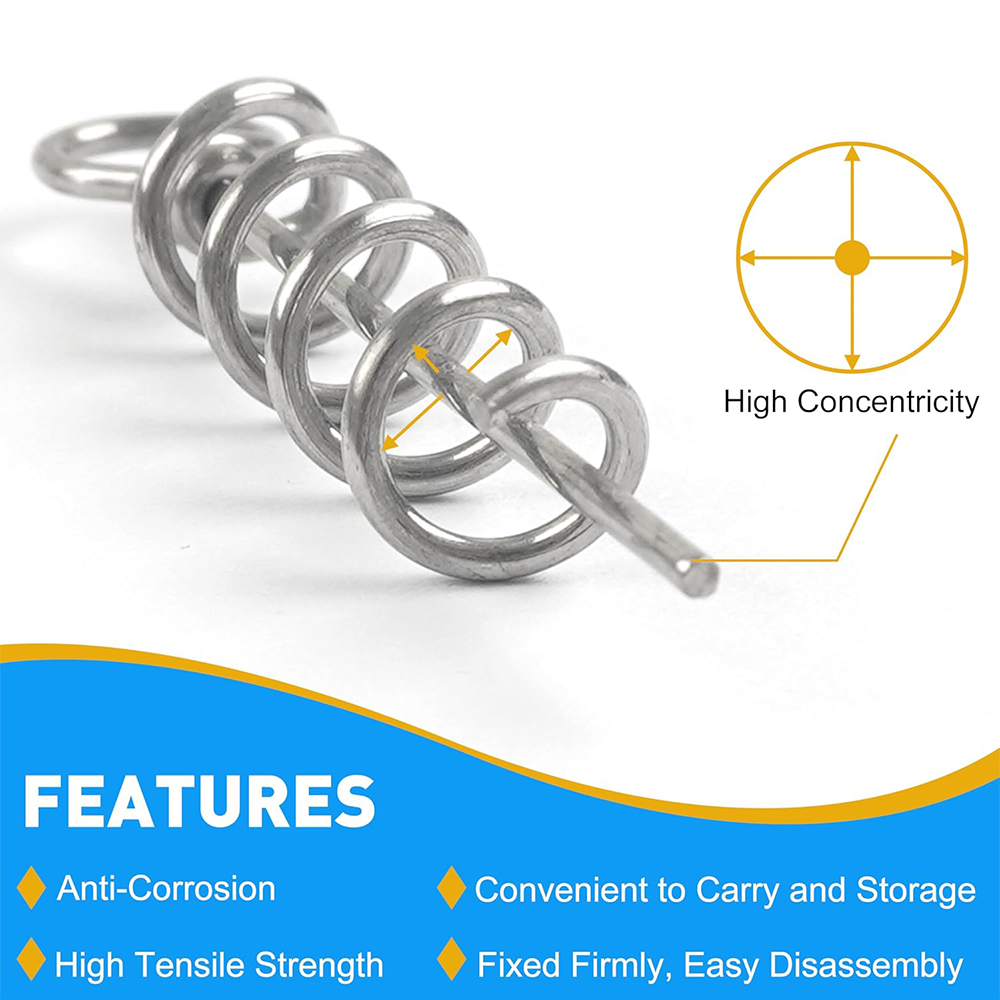 50 adet Bahar Büküm Kilit Balı - Fishing Equipment Hook incelemesi ve fiyatı