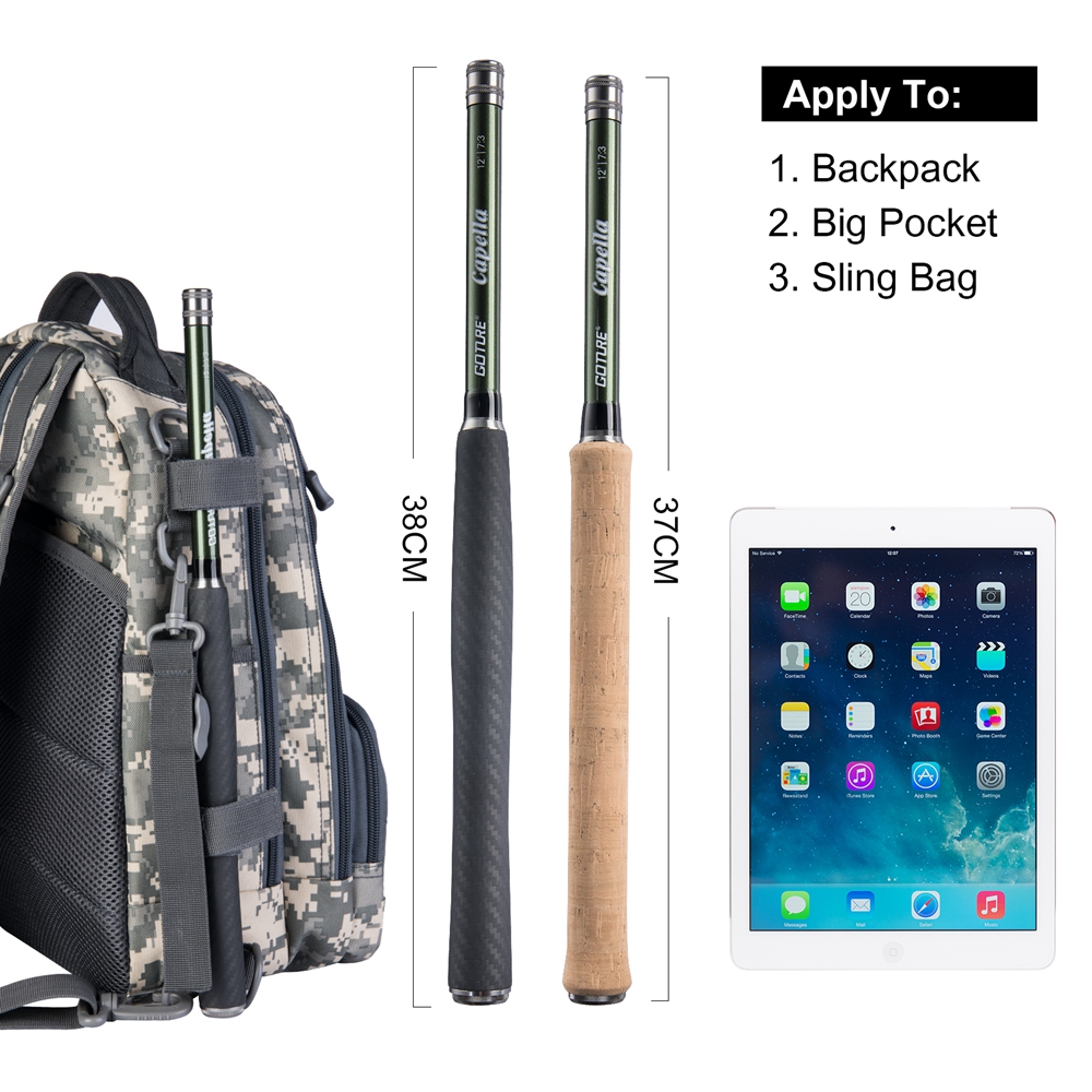 Goture Tenkara Sinek Olta Comb - Carbon Fishing Rod incelemesi ve fiyatı