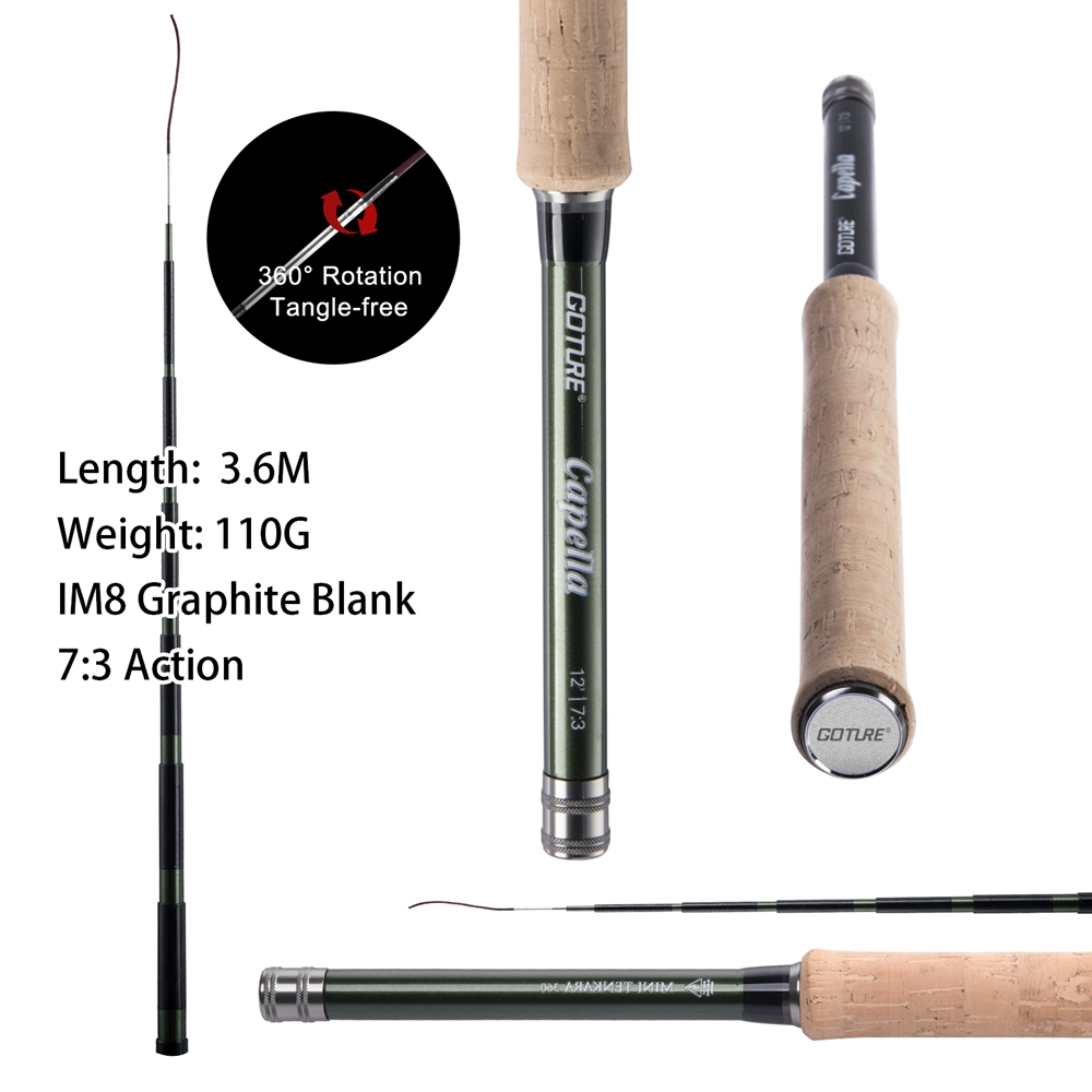 Goture Tenkara Sinek Olta Comb - Carbon Fishing Rod incelemesi ve fiyatı