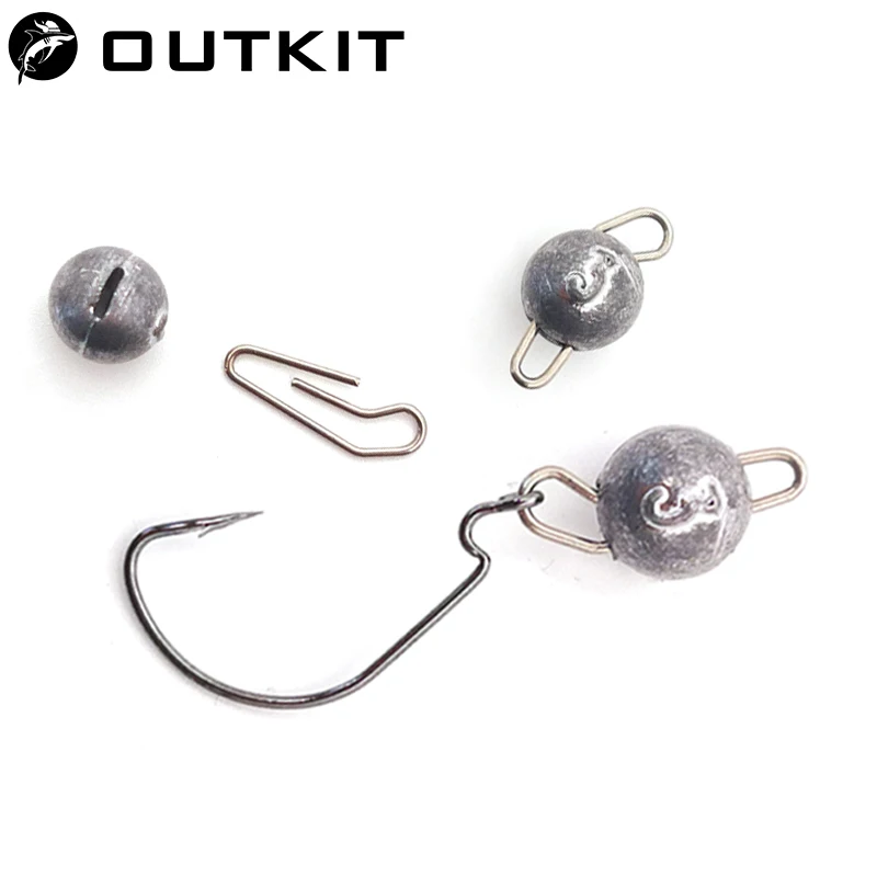 OUTKIT 10 adet/grup Kurşun Kaf - Fishing Equipment Hook incelemesi ve fiyatı